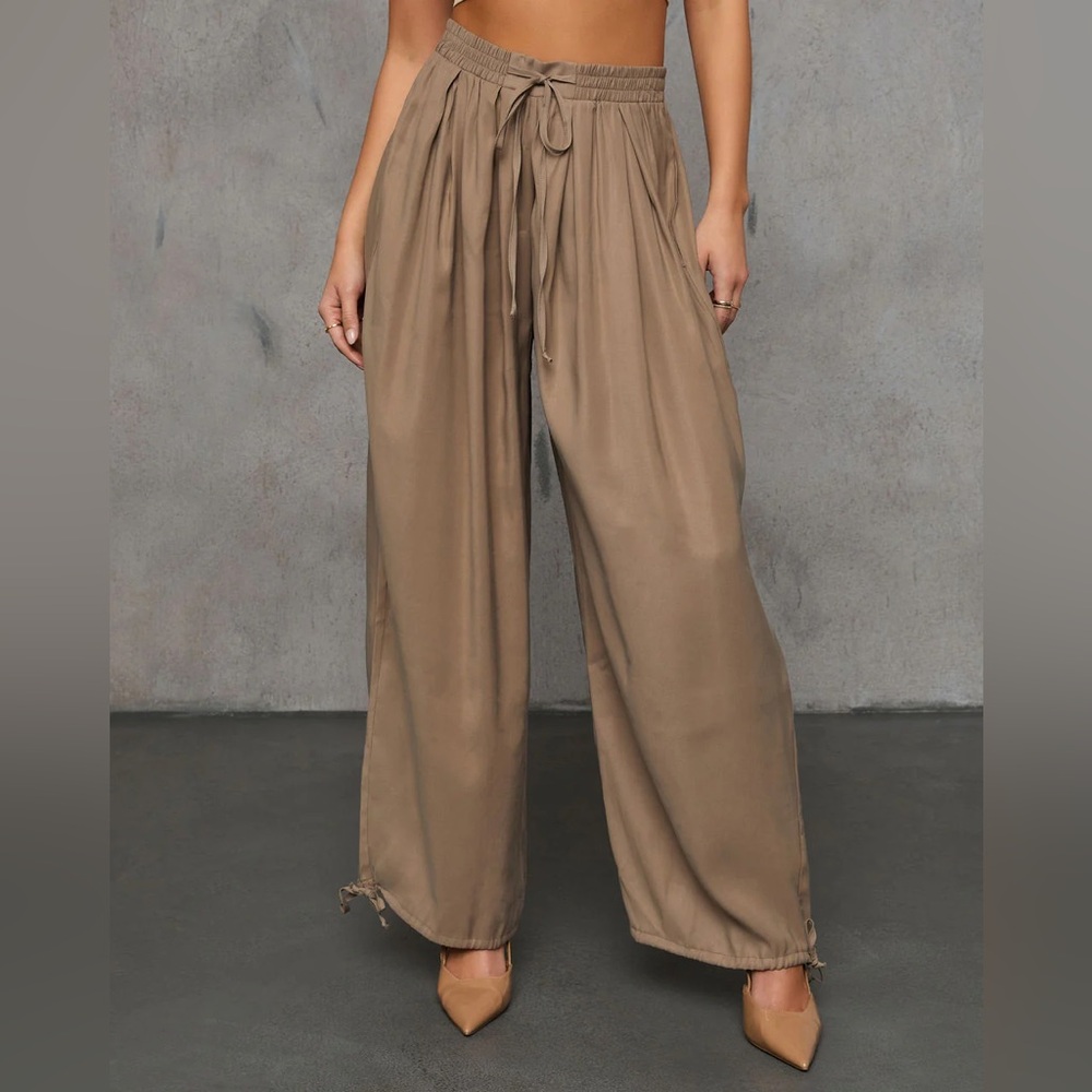 NWT Vici Coreen High Waisted Tie Pants